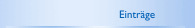 Eintr&auml;ge